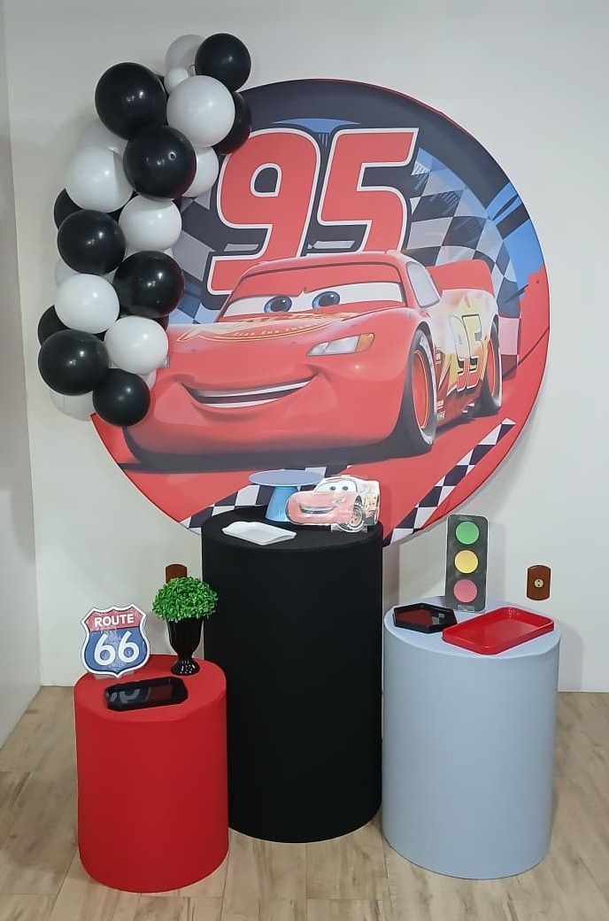 Kit Relâmpago Mcqueen Econômico - Guaiba Pegue e Monte 