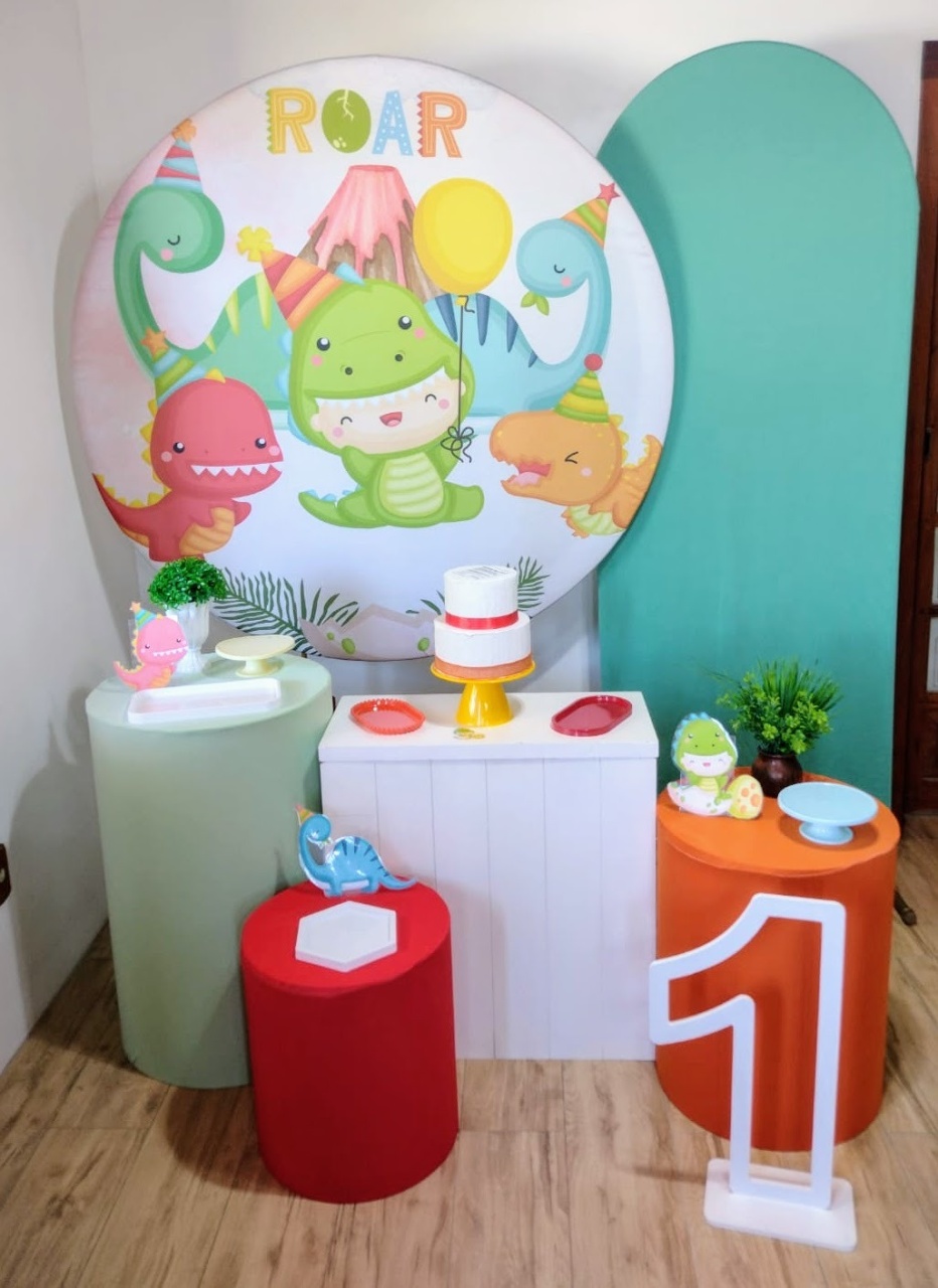 Kit Dinossauro Baby Completo - Guaiba Pegue e Monte 