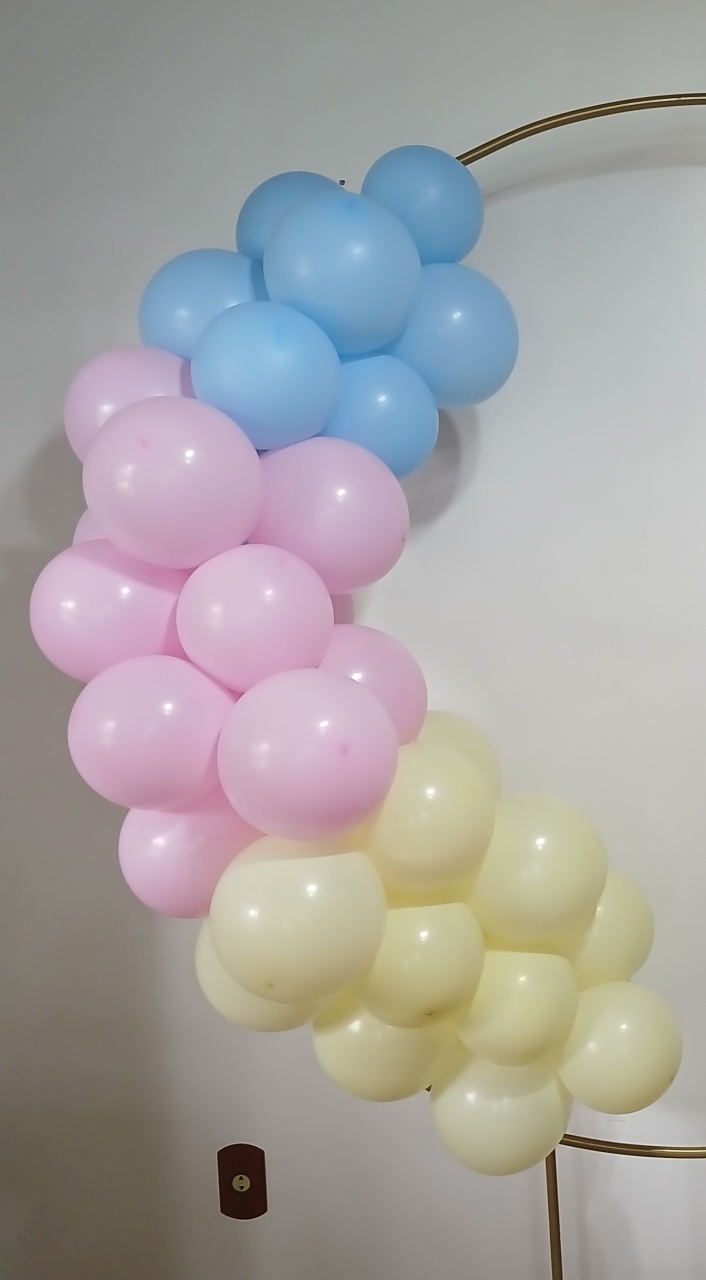  Balão - Arco de Balões 3 Cores - Guaiba Pegue e Monte 