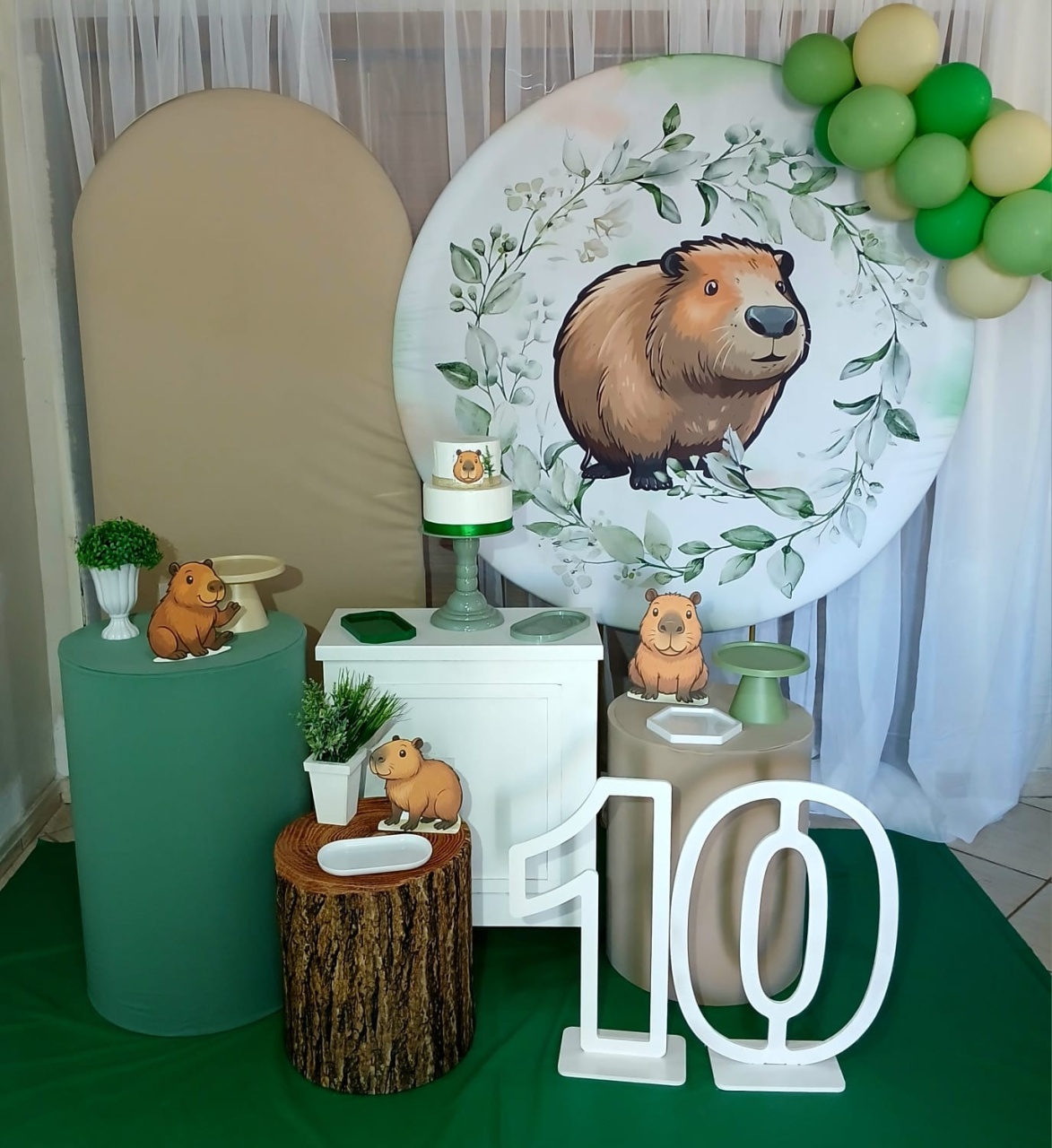Kit Capivara Completo - Bege  - Guaiba Pegue e Monte 