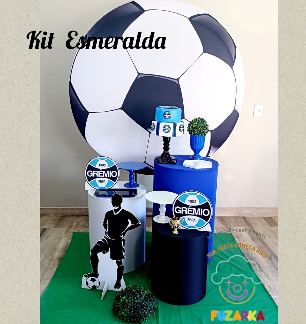 Kit Esmeralda Grêmio  - FuzarkaFestas