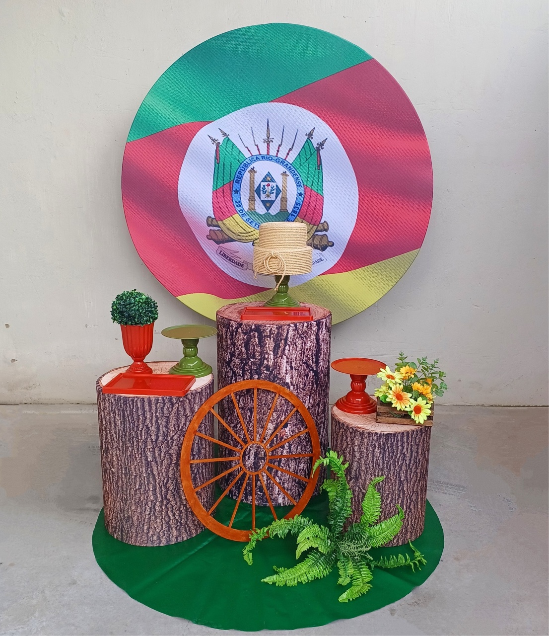 Kit Esmeralda  Rio Grande - FuzarkaFestas