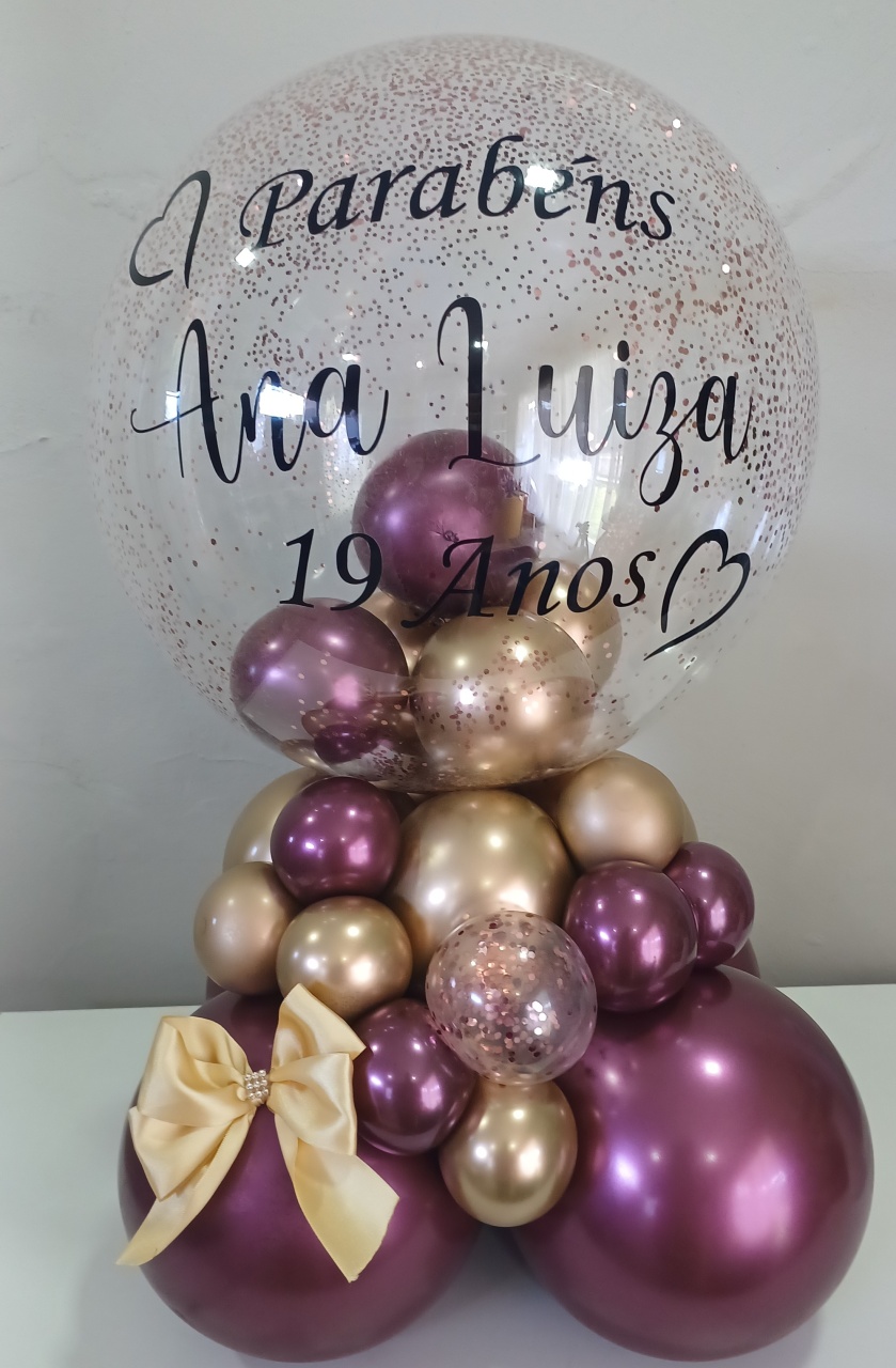 Arranjo de Balões Cascata - FuzarkaFestas