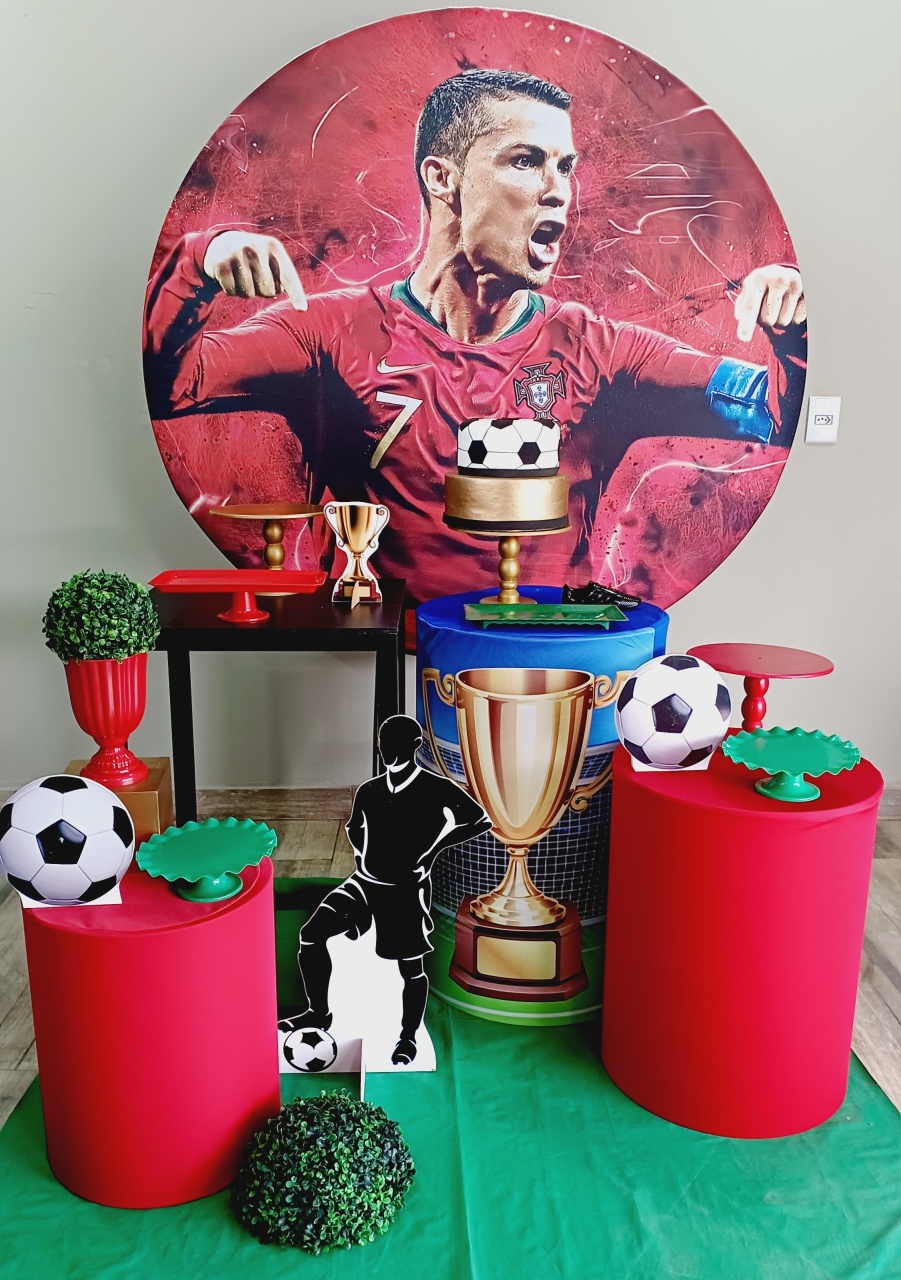 Kit Rubi Cristiano Ronaldo  - FuzarkaFestas