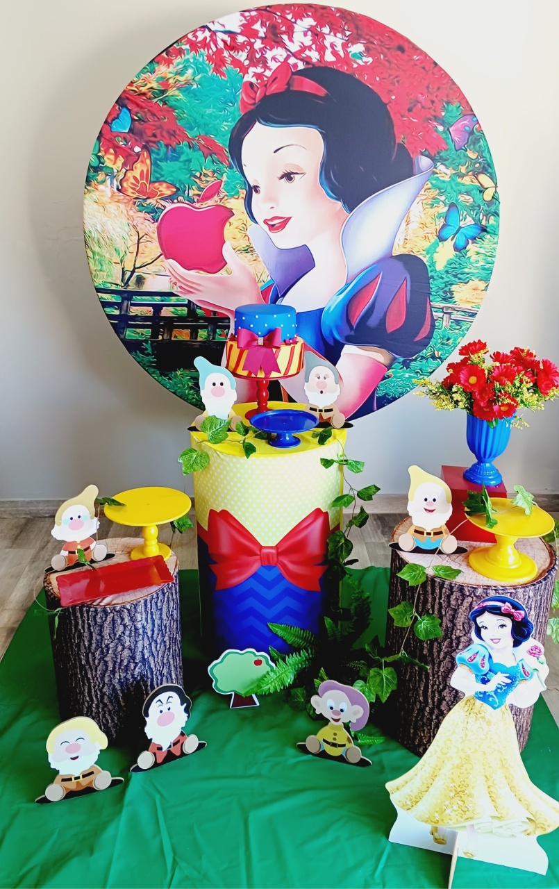 Kit Esmeralda  Branca de Neve - FuzarkaFestas