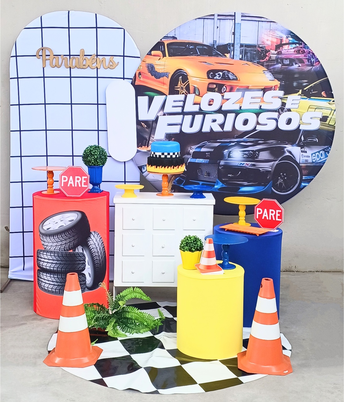 Kit Diamante Velozes E Furiosos - FuzarkaFestas