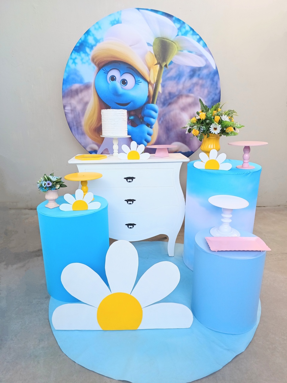 Kit  Rubi Smurffet - FuzarkaFestas