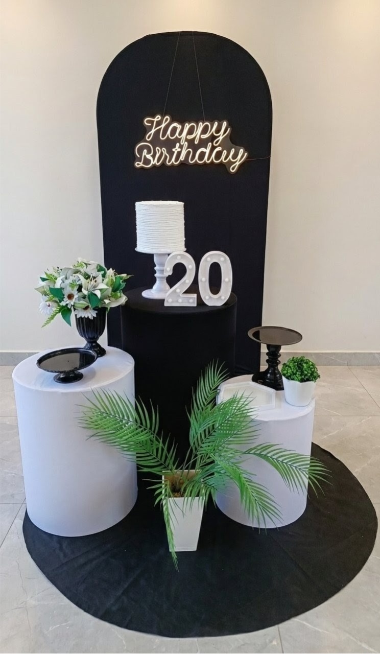 Kit Esmeralda Preto E Branco (1) - FuzarkaFestas