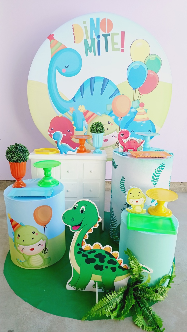 Kit Rubi Dino Mite - FuzarkaFestas