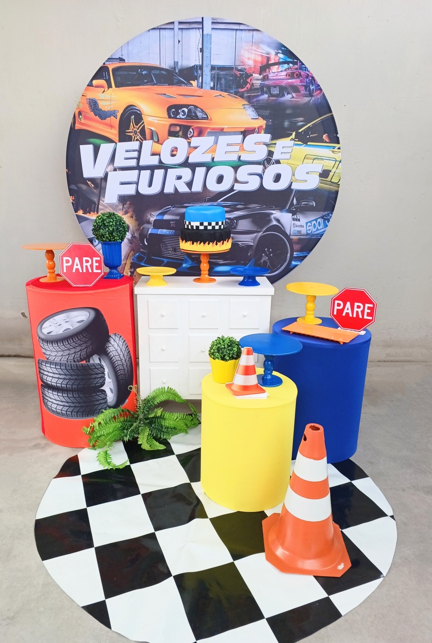 Kit Rubi Velozes E Furiosos - FuzarkaFestas