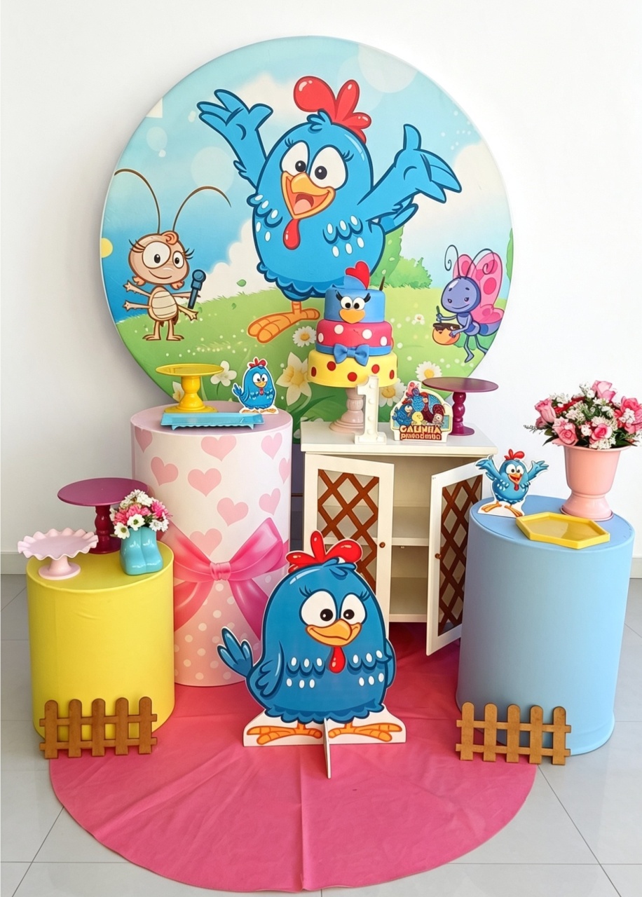 Kit Rubi Galinha Pintadinha - FuzarkaFestas
