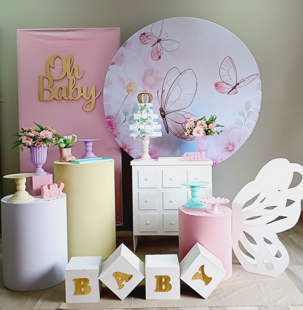 Kit Diamante Borboletas  - FuzarkaFestas
