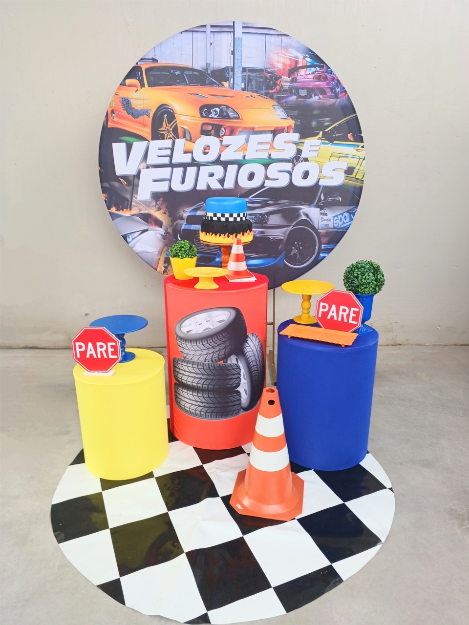 Kit Esmeralda Velozes E Furiosos - FuzarkaFestas
