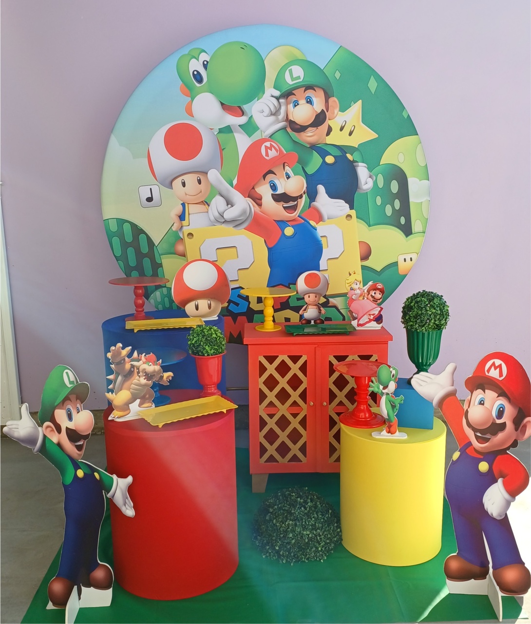 Kit Rubi Super Mario - FuzarkaFestas