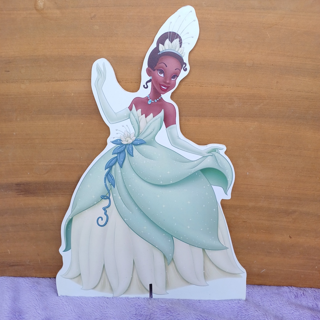 Toten de Chão   Princesa Tiana 2Pç  - FuzarkaFestas