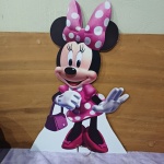 Toten de Chão Minie  Rosa - imagem 1