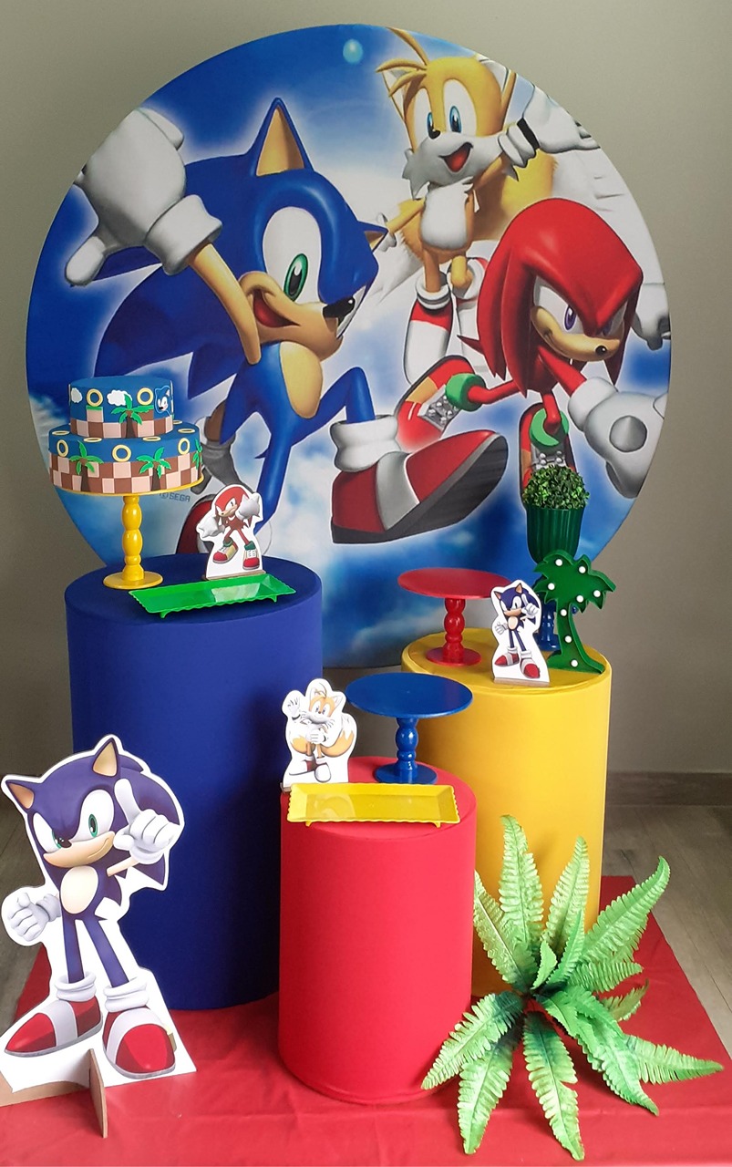 Kit Esmeralda  Sonic - FuzarkaFestas