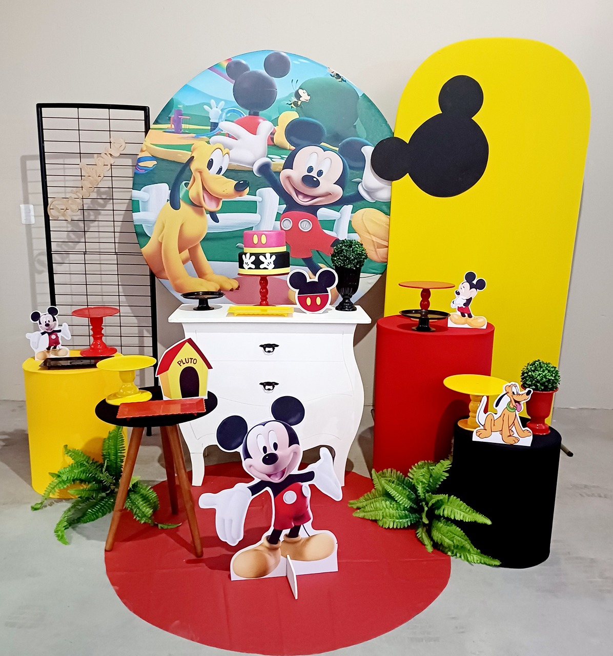 Composição Mickey Luxo - FuzarkaFestas