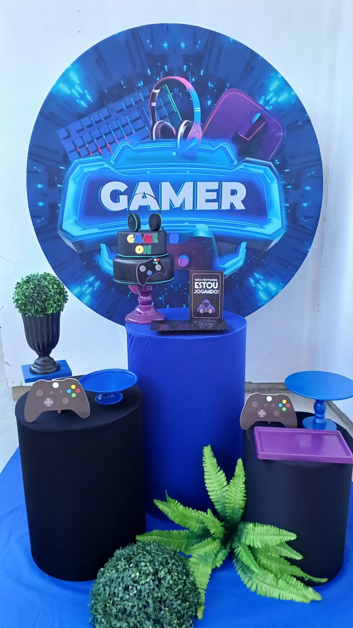 Kit Esmeralda Gamer - FuzarkaFestas