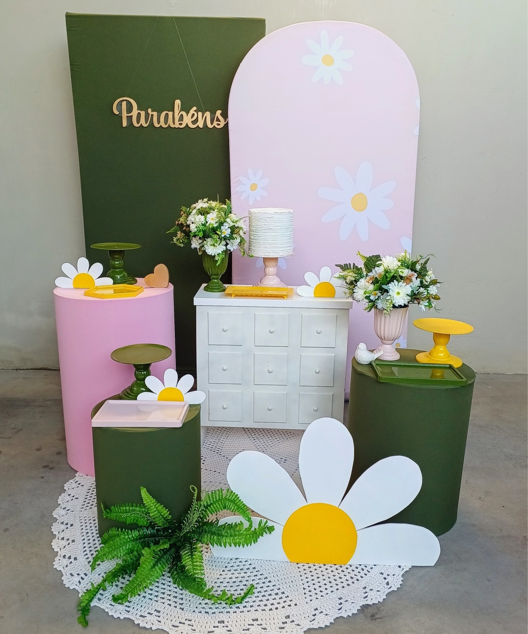 Kit Diamante Margaridas 2 - FuzarkaFestas