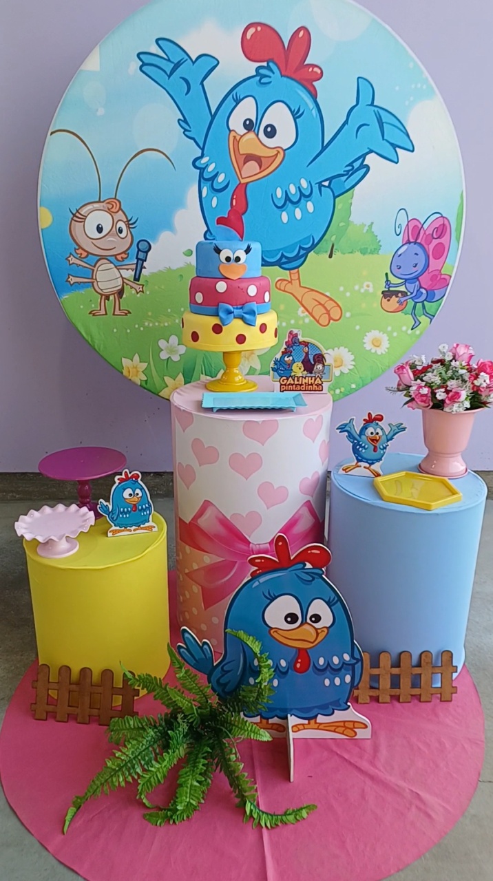 Kit Esmeralda Galinha Pintadinha - FuzarkaFestas