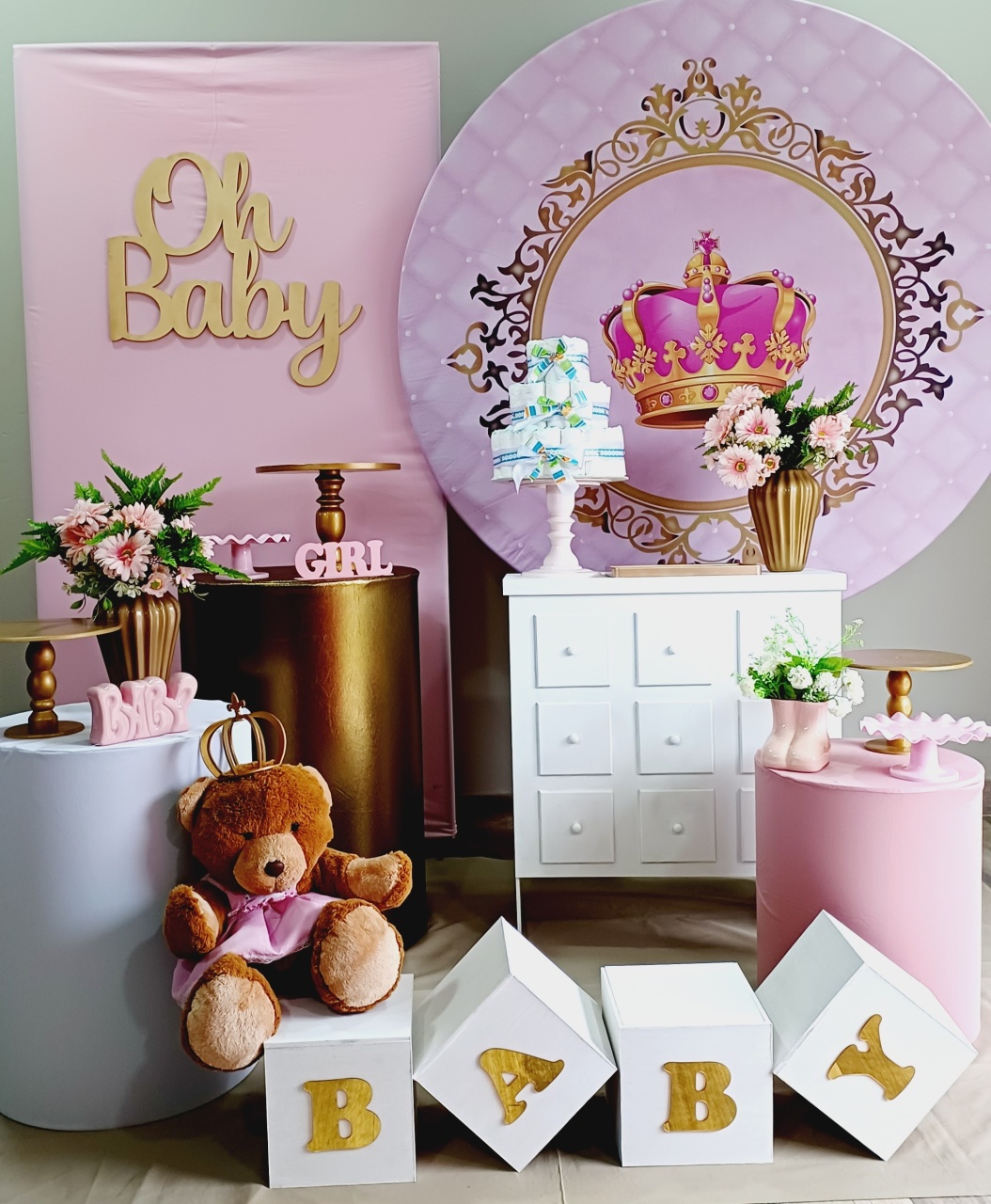 Kit Diamante Reinado  Menina - FuzarkaFestas