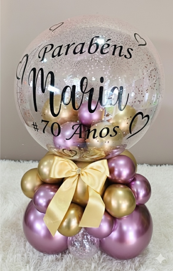 Arranjo de Balões Maria - FuzarkaFestas