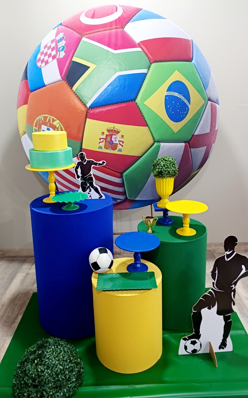 Kit  Esmeralda Copa Do Mundo - FuzarkaFestas
