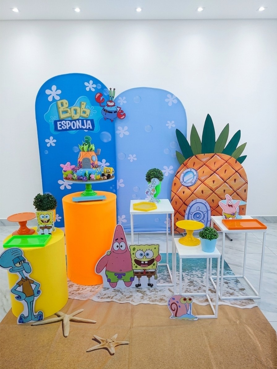 Composição Bob Esponja - FuzarkaFestas