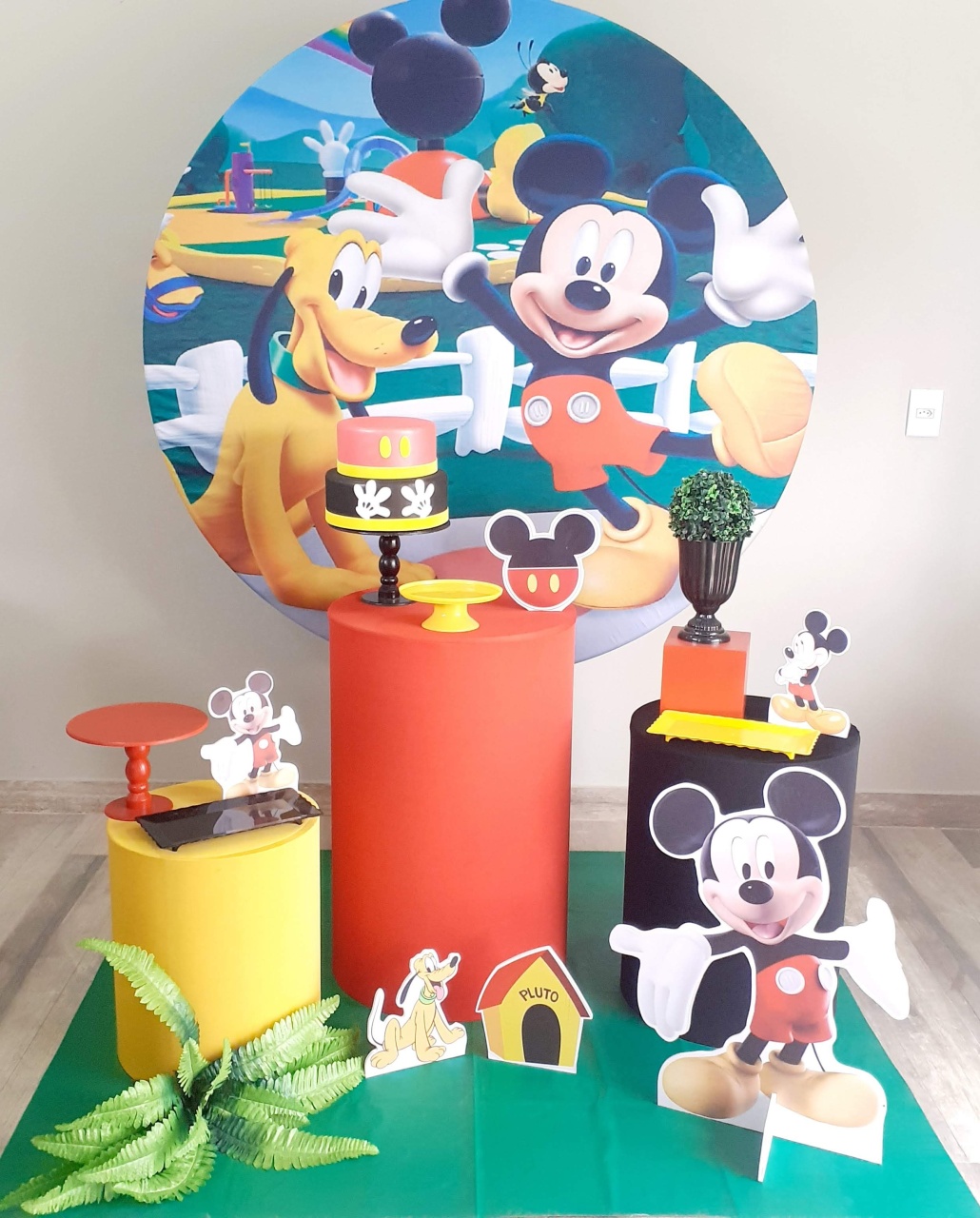 Kit Esmeralda Mickey - FuzarkaFestas
