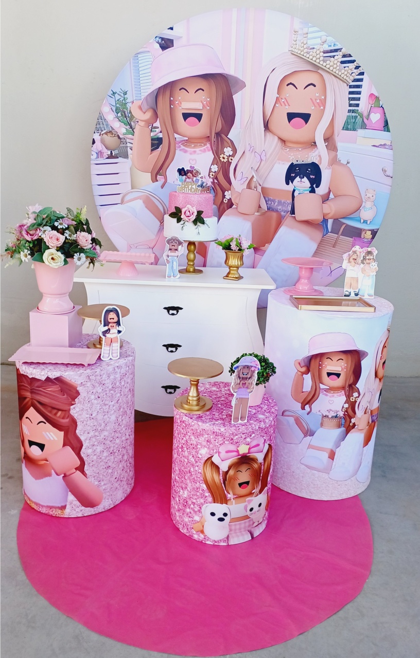Kit Rubi Roblox Menina - FuzarkaFestas