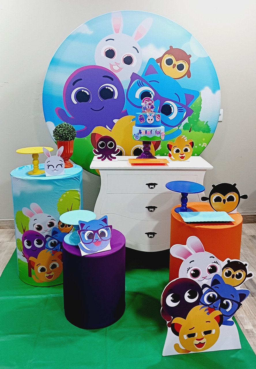Kit Rubi  Bolos Fofos Menino - FuzarkaFestas