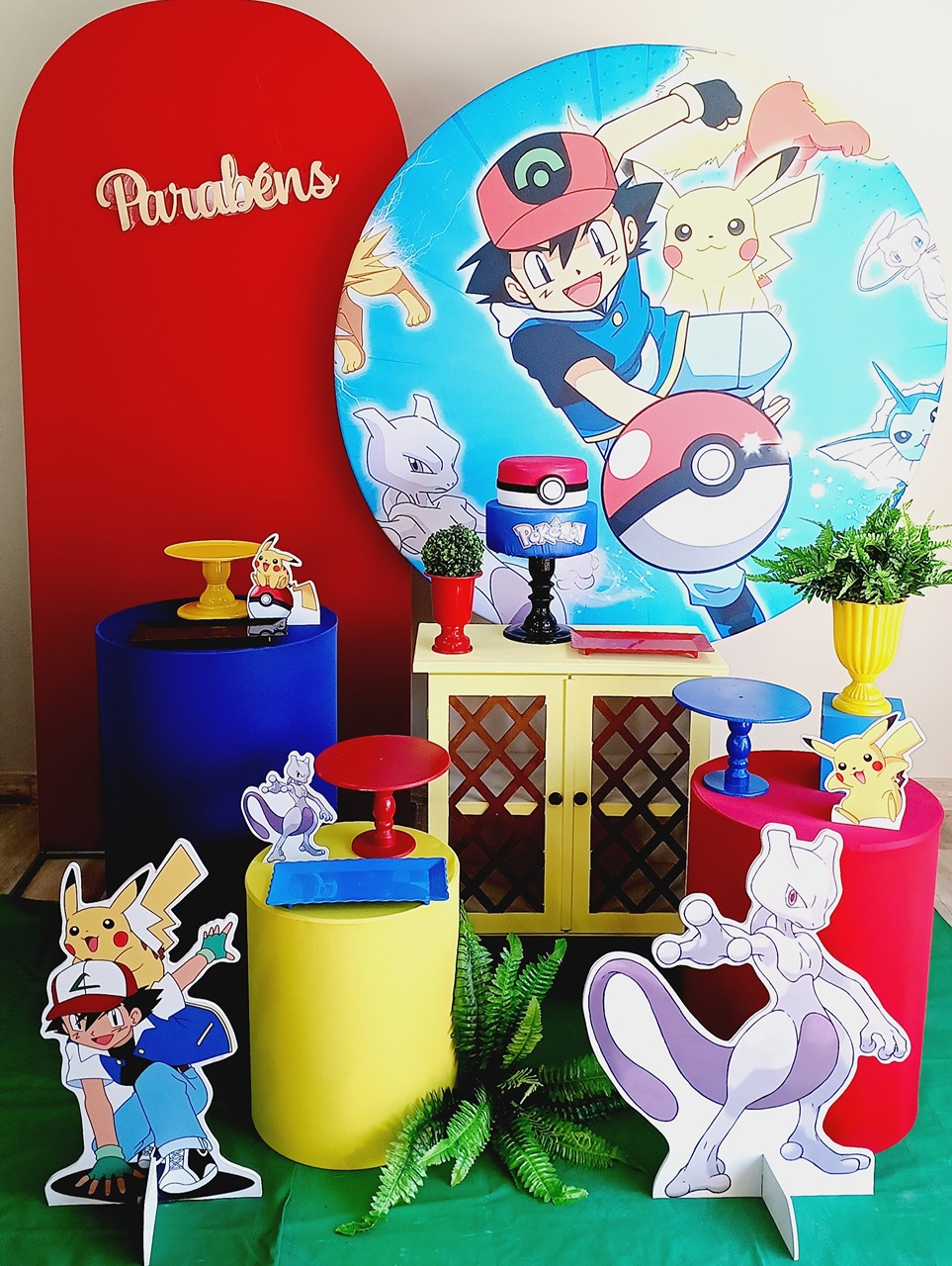 Kit Diamante  Pokemon  - FuzarkaFestas