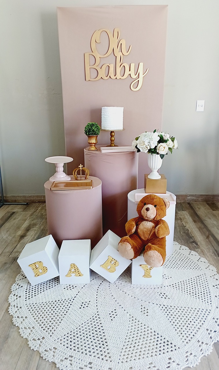 Kit Esmeralda Chá Oh Baby Nude - FuzarkaFestas