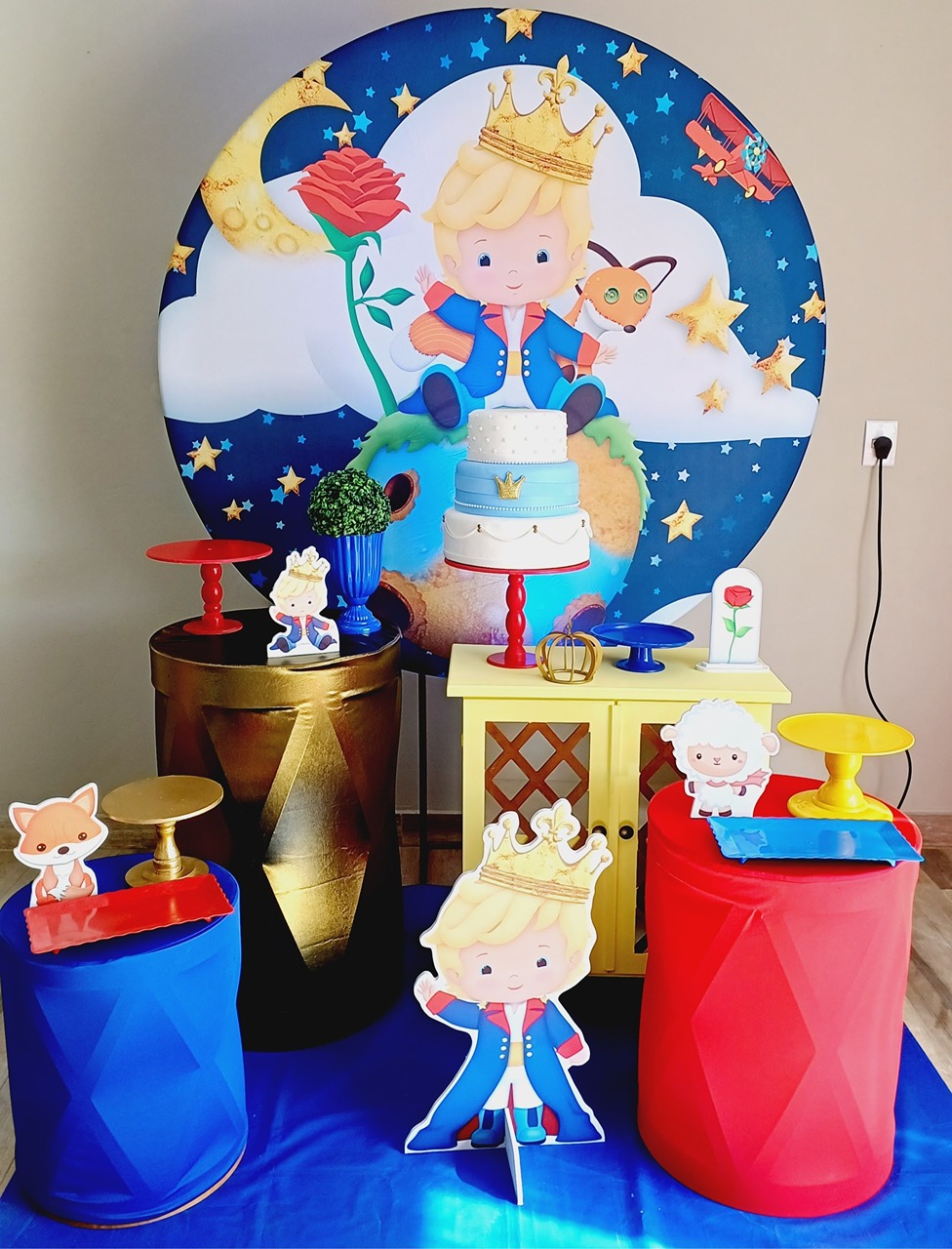 Kit Rubi Pequeno Príncipe  - FuzarkaFestas
