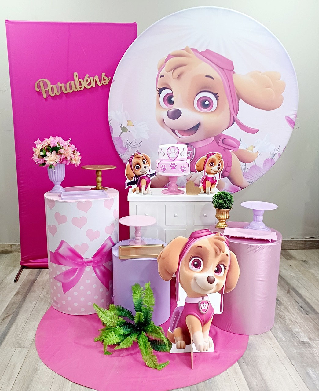 Kit Diamante Skye  - FuzarkaFestas