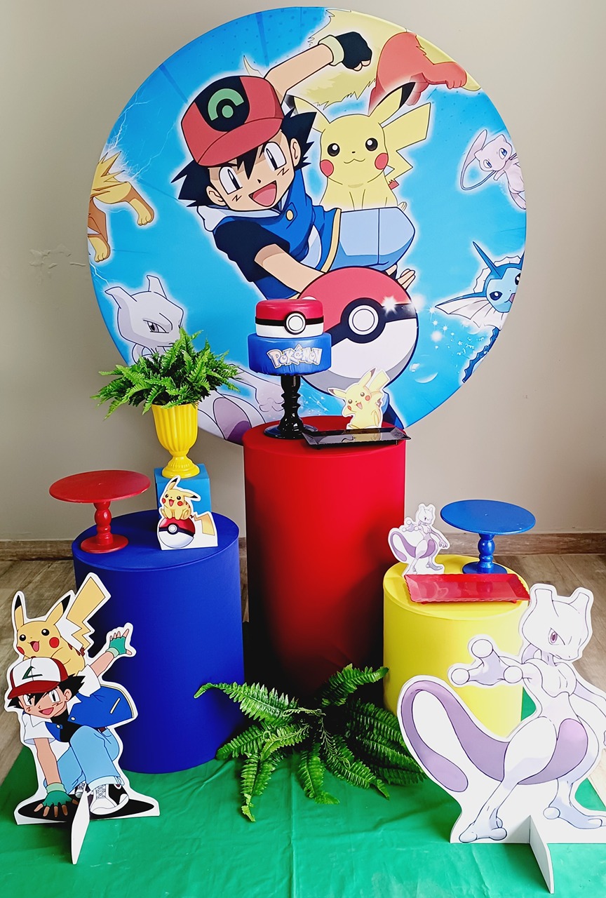 Kit Esmeralda Pokemon  - FuzarkaFestas