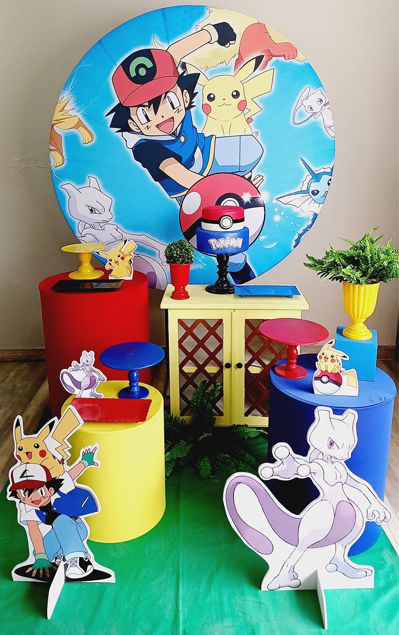 Kit Rubi  Pokemon  - FuzarkaFestas