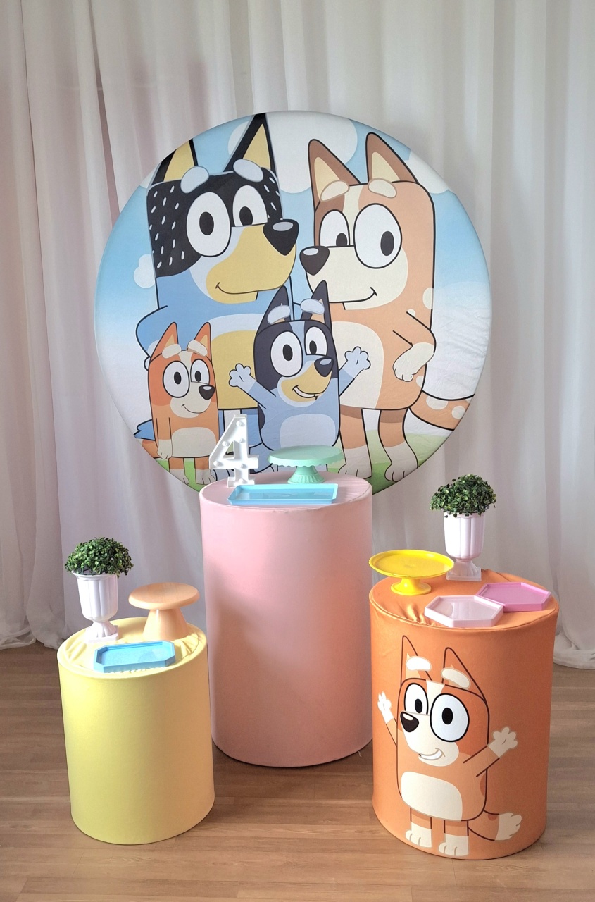Bluey Kit Essencial - FESTEJAR PEGUE E MONTE E BALÕES