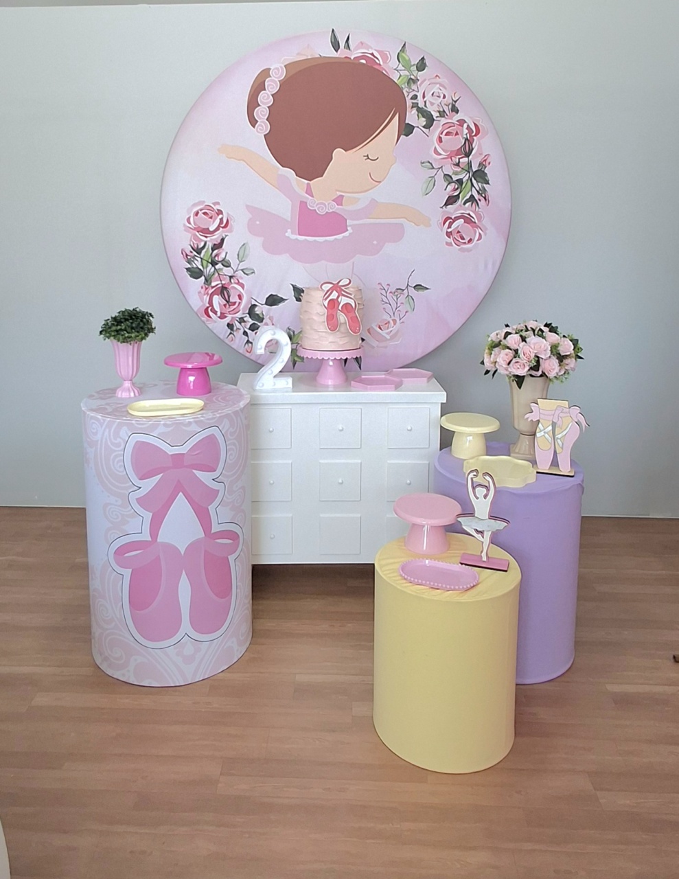 Kit Master Bailarina - FESTEJAR PEGUE E MONTE E BALÕES