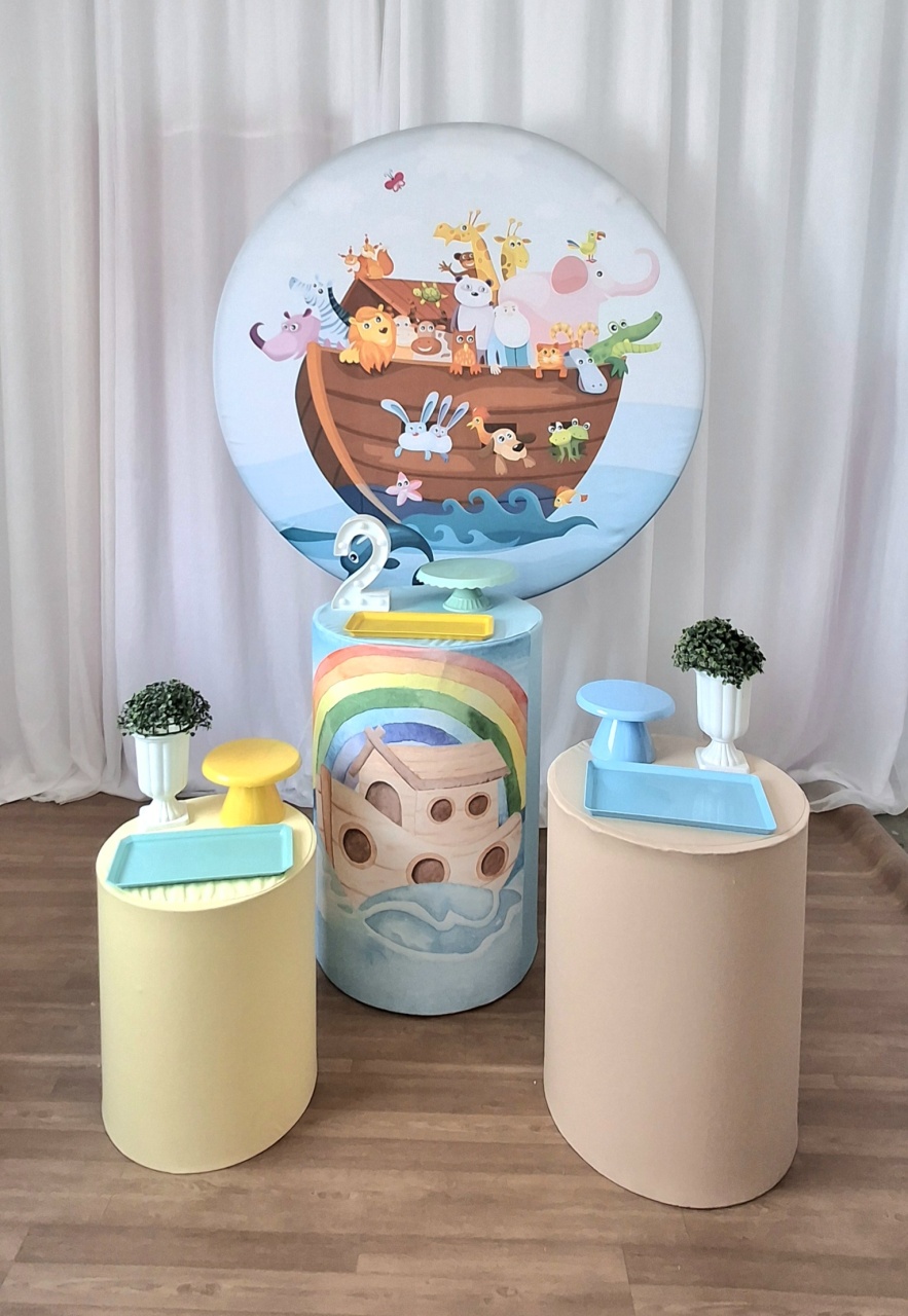 Arca de Noé Kit Essencial - FESTEJAR PEGUE E MONTE E BALÕES