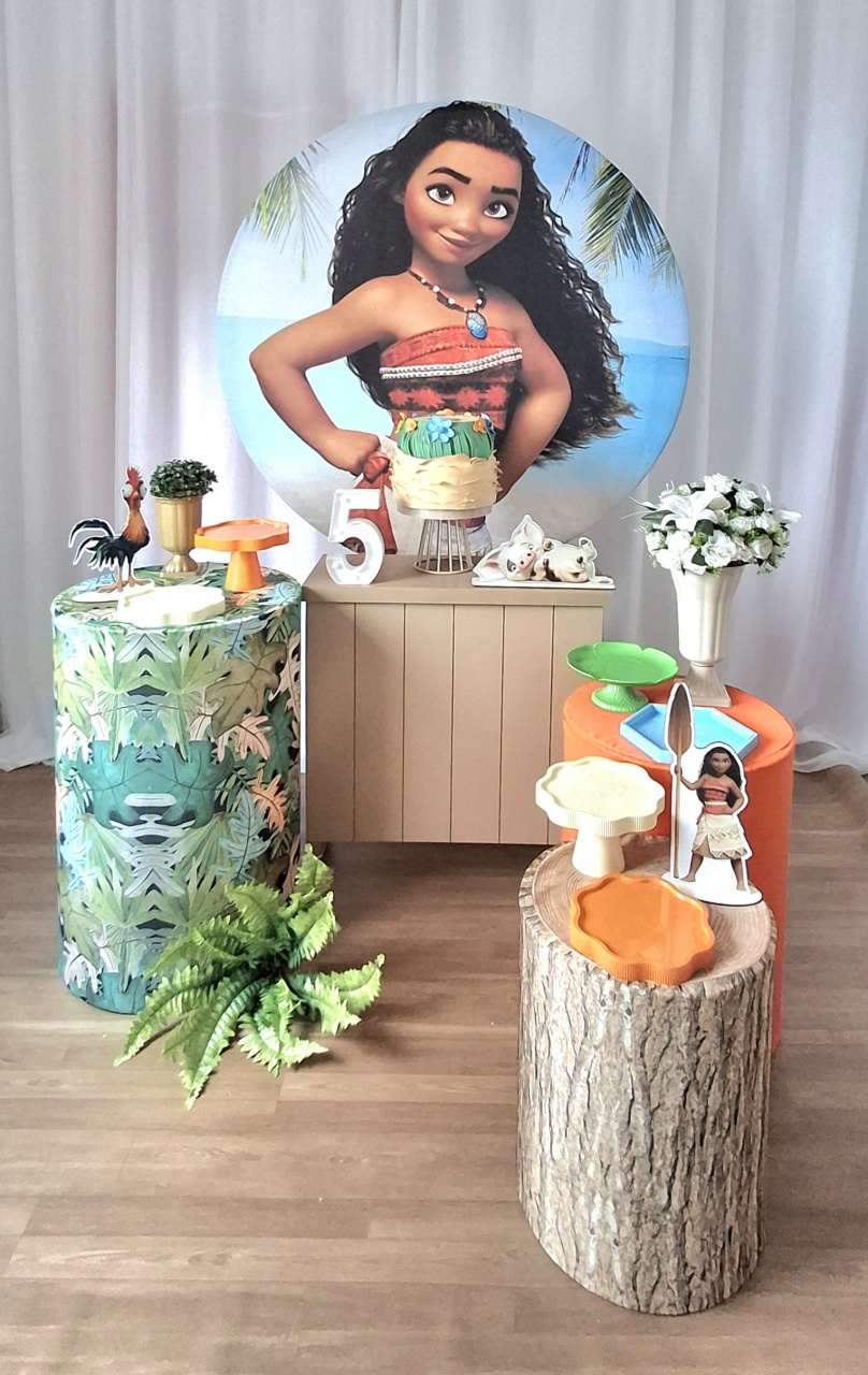 Moana Jovem Kit Master - FESTEJAR PEGUE E MONTE E BALÕES