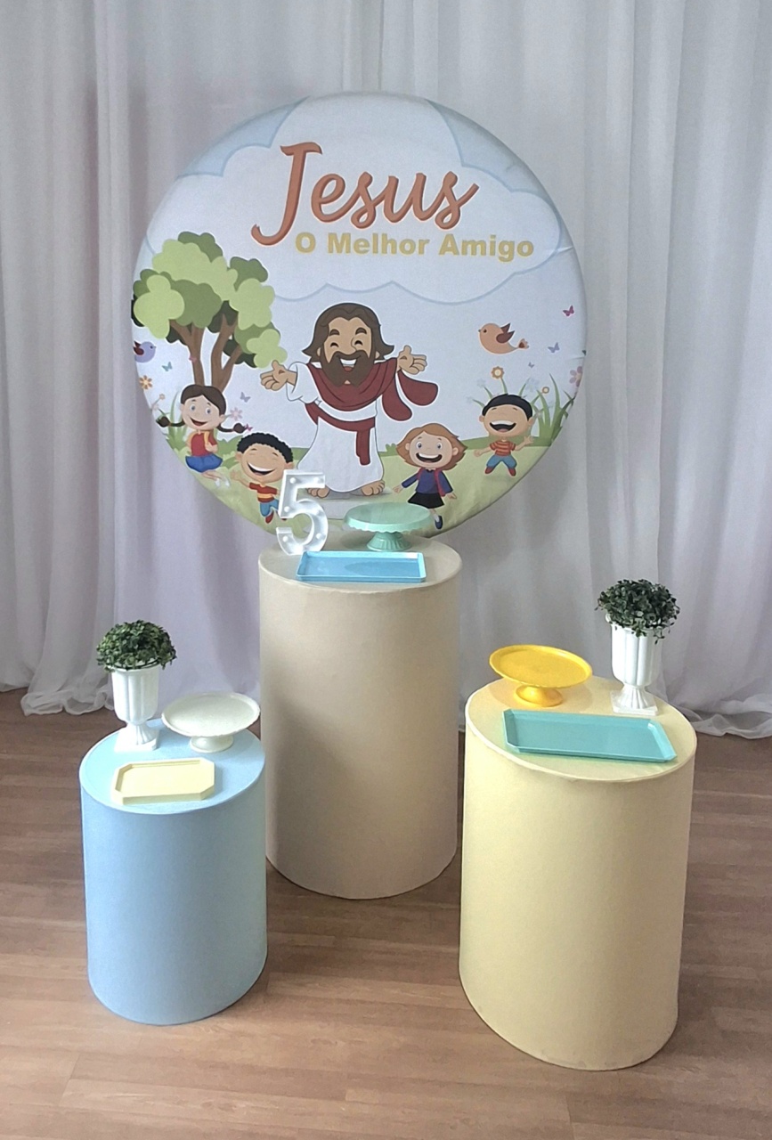 Jesus Meu Amigo Kit Essencial - FESTEJAR PEGUE E MONTE E BALÕES