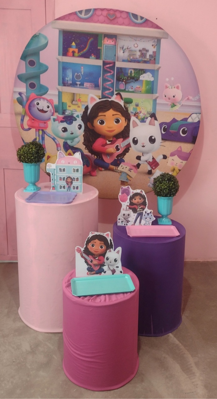 Casa Mágica Gaby Kit Essencial - FESTEJAR PEGUE E MONTE E BALÕES