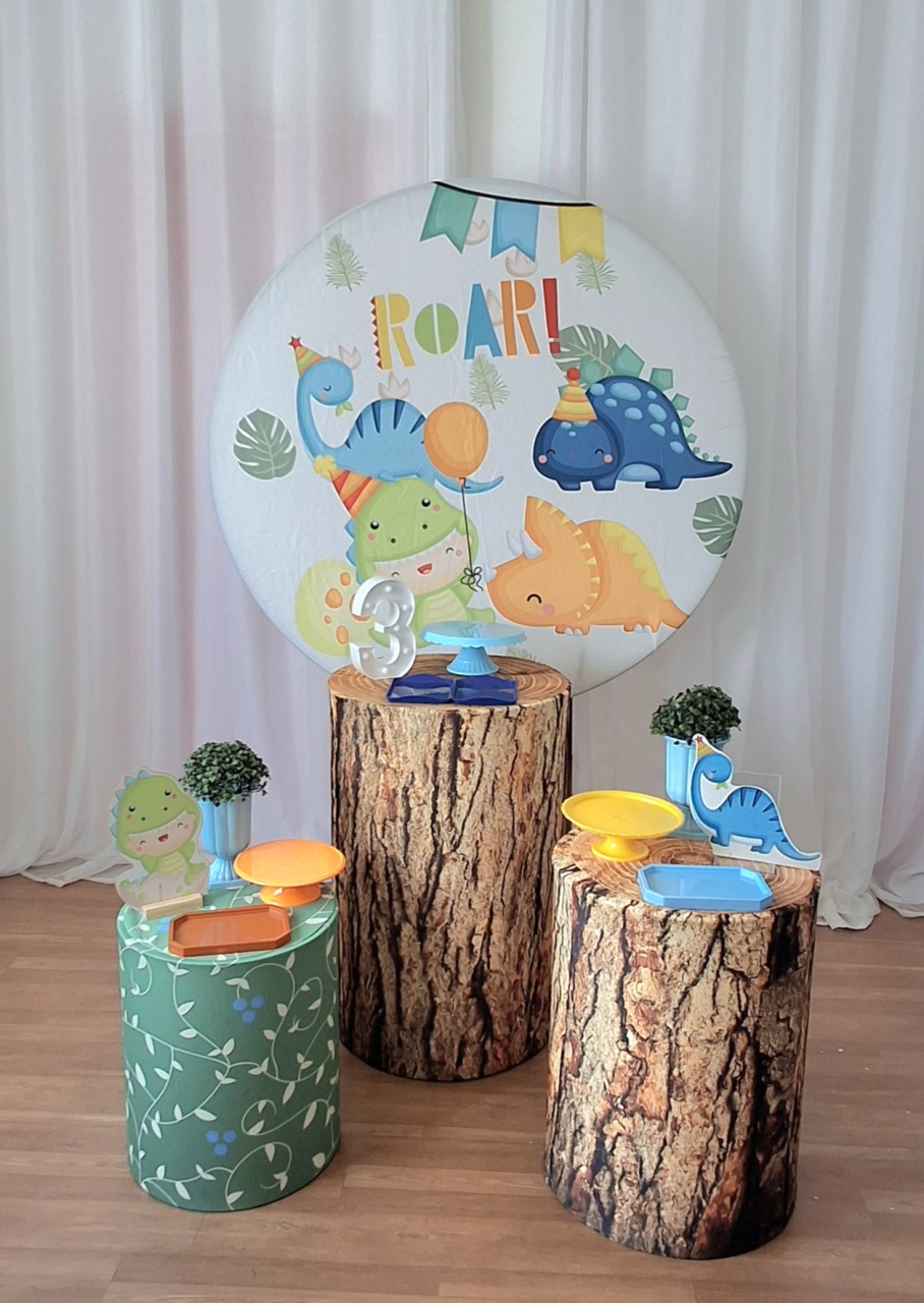 Dino Baby Kit Essencial - FESTEJAR PEGUE E MONTE E BALÕES