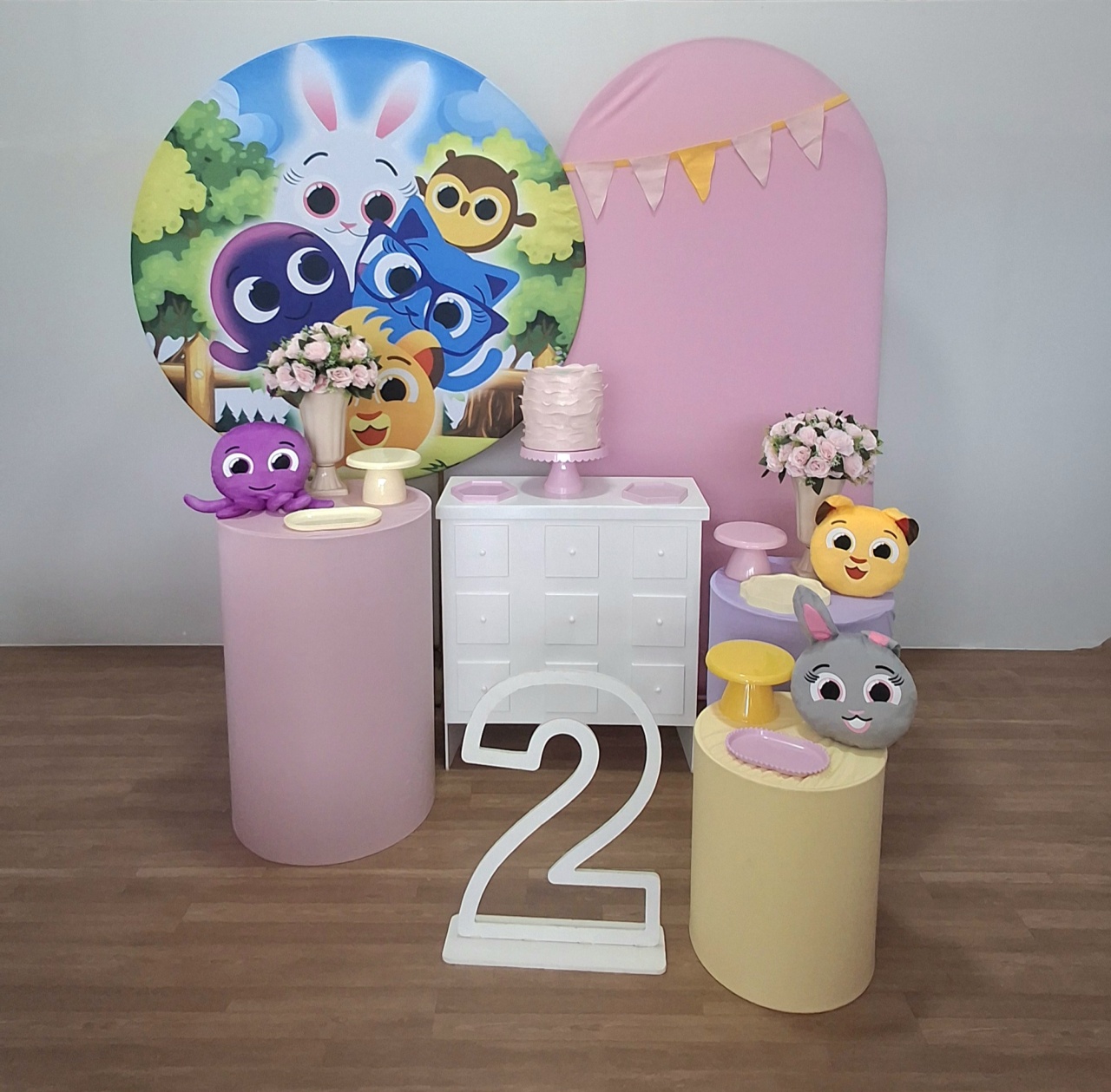 Kit Luxo Bolofofos - FESTEJAR PEGUE E MONTE E BALÕES