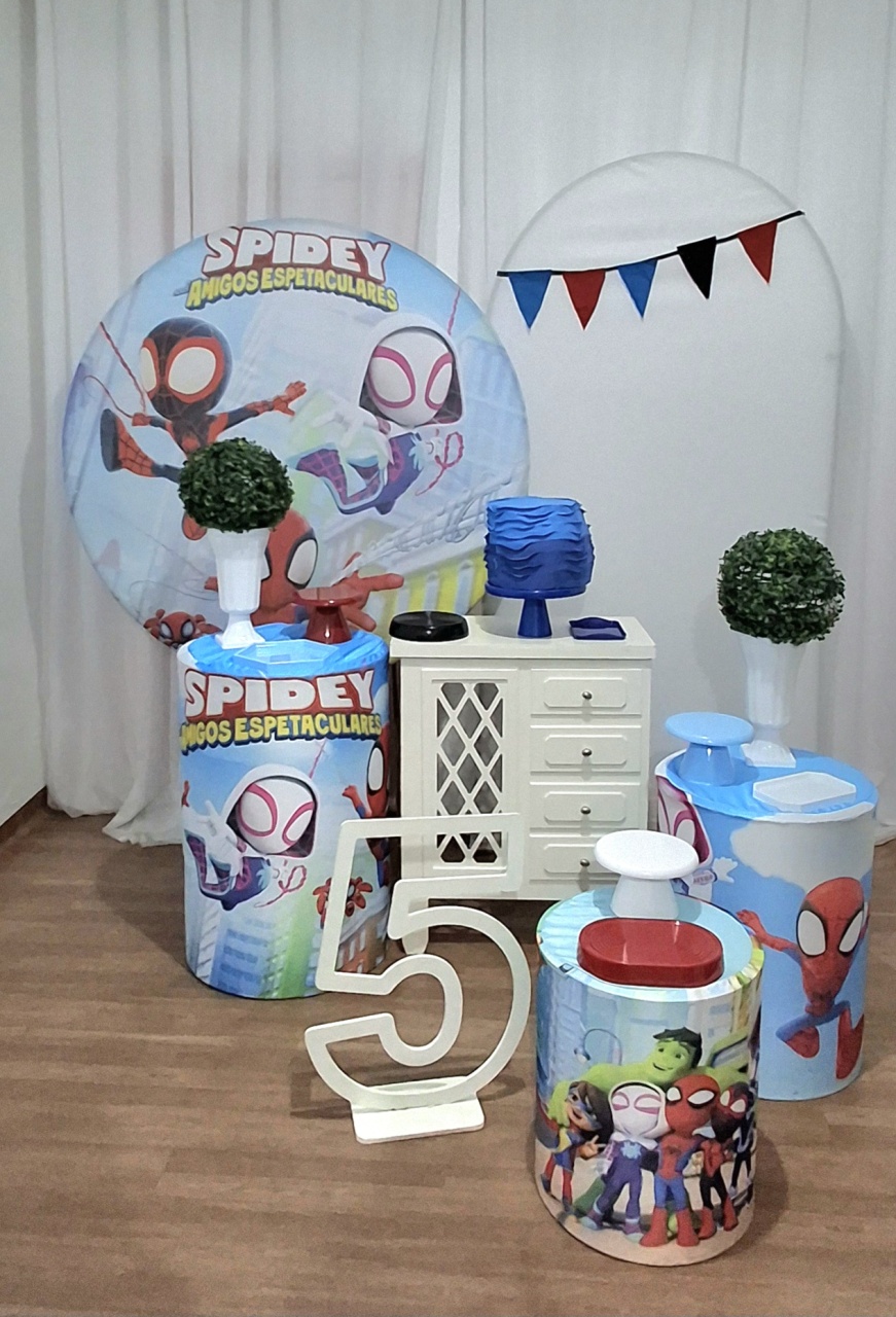 Spider Kit Luxo - FESTEJAR PEGUE E MONTE E BALÕES