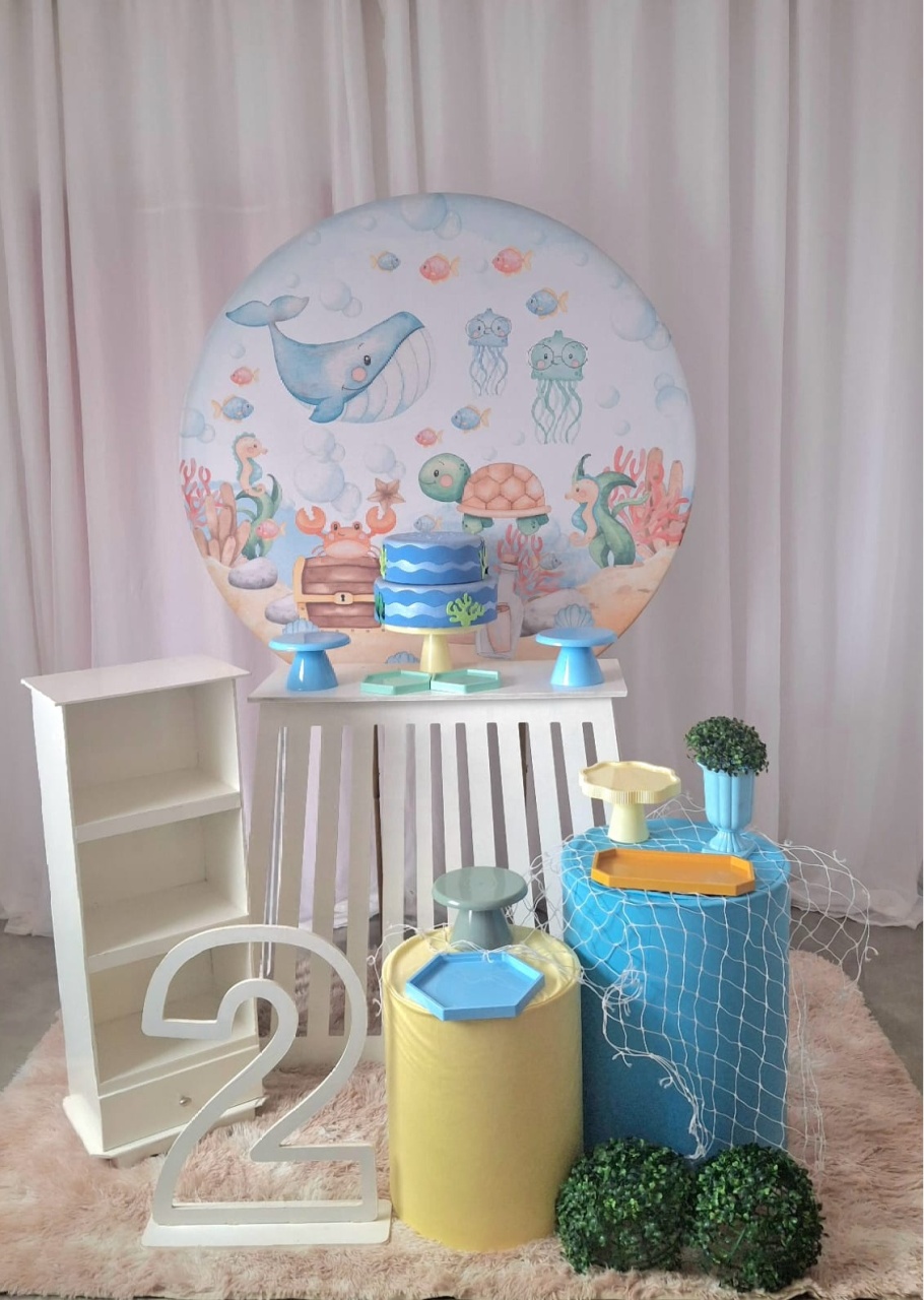 Fundo Mar Kit Master - FESTEJAR PEGUE E MONTE E BALÕES