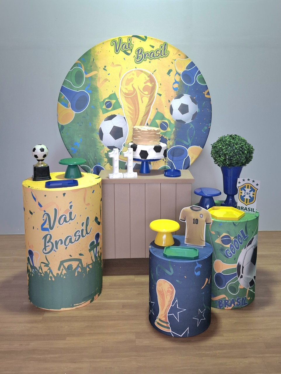 Copa Mundo Kit Master - FESTEJAR PEGUE E MONTE E BALÕES