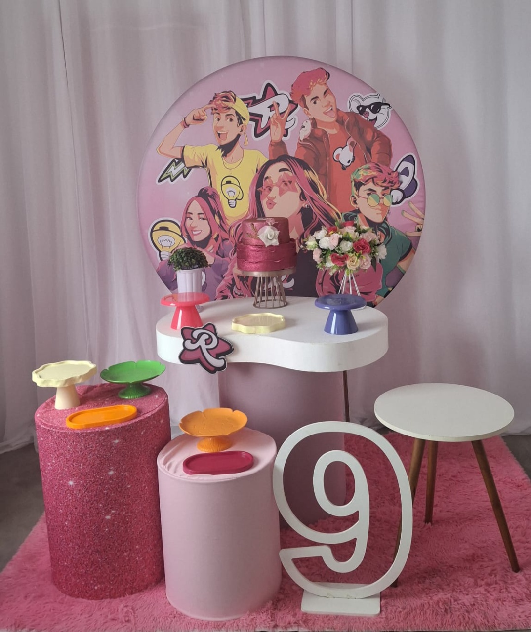 Composição 1 dos Rosa - FESTEJAR PEGUE E MONTE E BALÕES